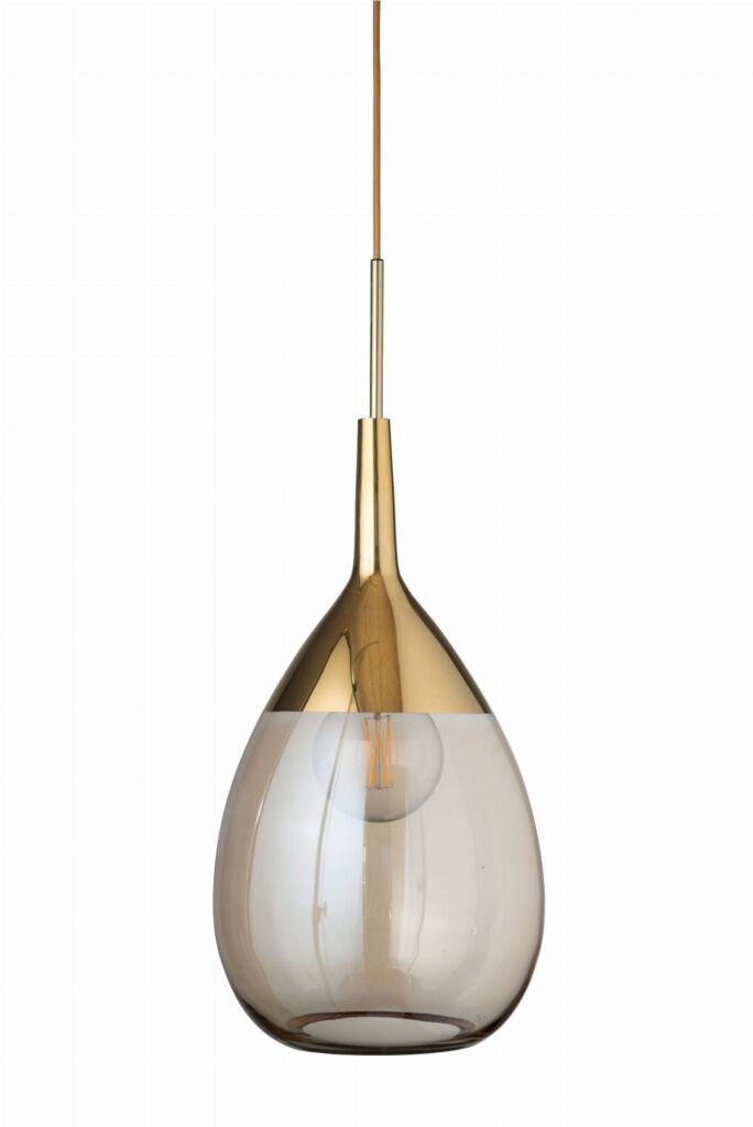 Lampa wisząca Lute Ø31cm golden smoke gold - Ebb&Flow – Lampy Lute | bihome.pl
