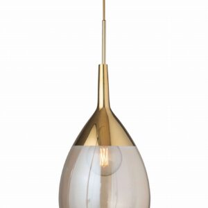 Lampa wisząca Lute Ø31cm golden smoke gold - Ebb&Flow – Lampy Lute | bihome.pl