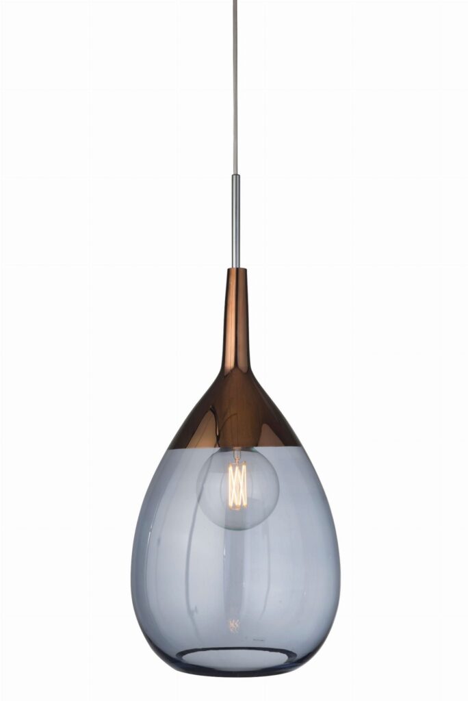 Lampa wisząca Lute Ø31cm blue copper - Ebb&Flow – Lampy Lute | bihome.pl