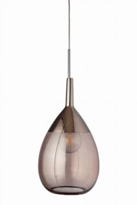 Lampa wisząca Lute ⏀31 Obsidian szkło Ebb&Flow – Lampy Lute | bihome.pl
