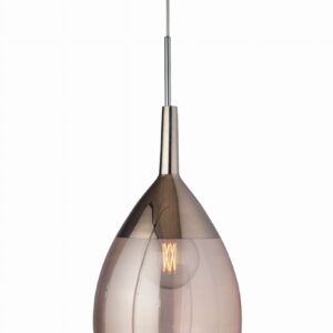 Lampa wisząca Lute ⏀31 Obsidian szkło Ebb&Flow – Lampy Lute | bihome.pl