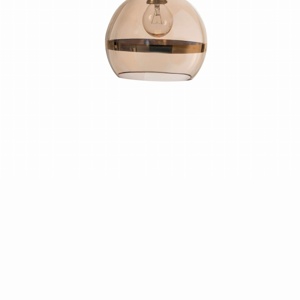 Lampa wisząca Rowan Ø15cm gold stripe on gold - Ebb&Flow – Lampy Rowan | bihome.pl