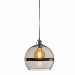 Lampa wisząca Rowan ⏀22 Smokey-Grey szkło Ebb&Flow – Lampy Rowan | bihome.pl