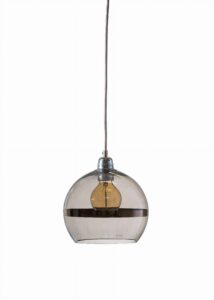 Lampa wisząca Rowan ⏀22 Smokey-Grey szkło Ebb&Flow – Lampy Rowan | bihome.pl