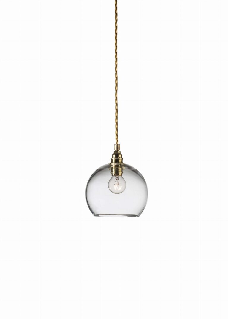 Lampa wisząca Rowan Ø15cm clear gold - Ebb&Flow – Lampy Rowan | bihome.pl