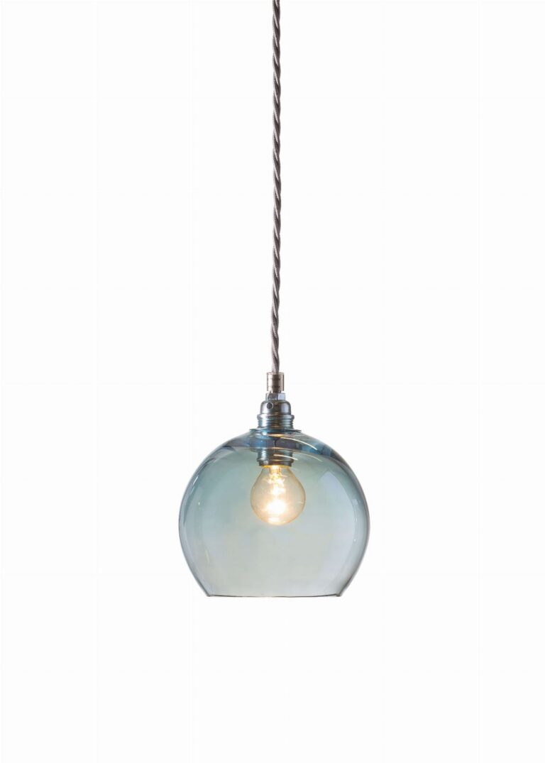 Lampa wisząca Rowan Ø15cm topaz blue - Ebb&Flow – Lampy Rowan | bihome.pl