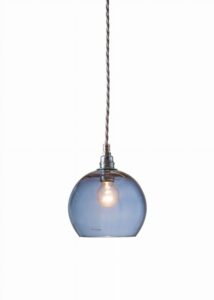 Lampa wisząca Rowan Ø15cm deep blue - Ebb&Flow – Lampy Rowan | bihome.pl