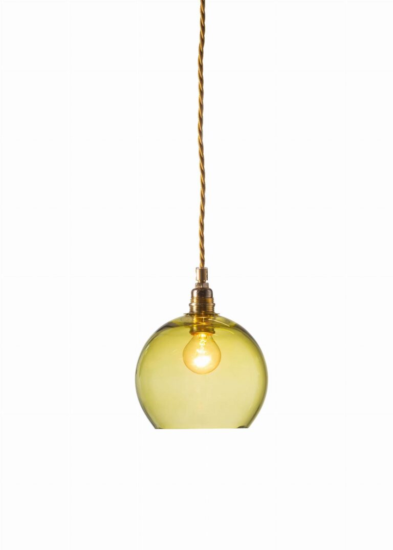 Lampa wisząca Rowan Ø15cm olive - Ebb&Flow – Lampy Rowan | bihome.pl