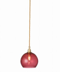 Lampa wisząca Rowan Ø15cm ruby - Ebb&Flow – Lampy Rowan | bihome.pl