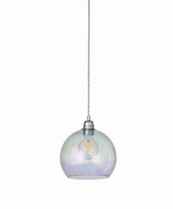 Lampa wisząca Rowan Ø22cm chameleon silver - Ebb&Flow – Lampy Rowan | bihome.pl