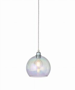Lampa wisząca Rowan Ø22cm chameleon silver - Ebb&Flow – Lampy Rowan | bihome.pl