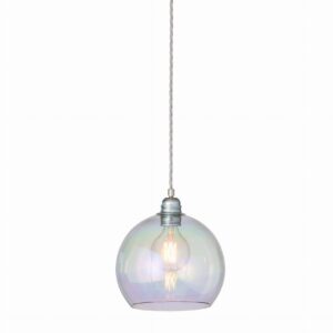 Lampa wisząca Rowan Ø22cm chameleon silver - Ebb&Flow – Lampy Rowan | bihome.pl