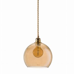 Lampa wisząca Rowan Ø22cm golden smoke - Ebb&Flow – Lampy Rowan | bihome.pl
