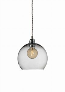Lampa wisząca Rowan Ø22cm smokey grey - Ebb&Flow – Lampy Rowan | bihome.pl