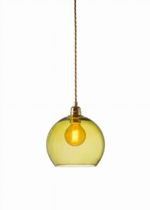 Lampa wisząca Rowan Ø22cm olive - Ebb&Flow – Lampy Rowan | bihome.pl