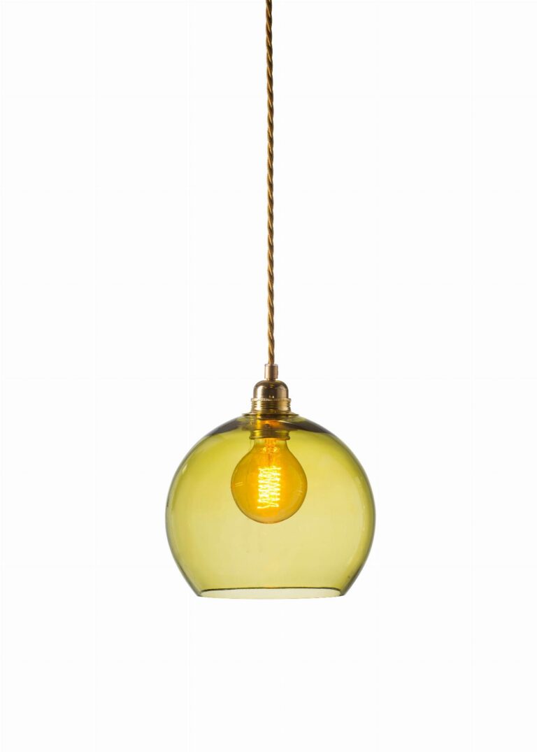 Lampa wisząca Rowan Ø22cm olive - Ebb&Flow – Lampy Rowan | bihome.pl