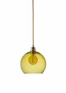 Lampa wisząca Rowan Ø22cm olive - Ebb&Flow – Lampy Rowan | bihome.pl