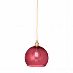 Lampa wisząca Rowan Ø22cm ruby - Ebb&Flow – Lampy Rowan | bihome.pl