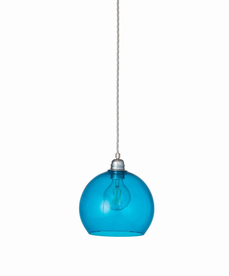 Lampa wisząca Rowan Ø22cm pool blue - Ebb&Flow – Lampy Rowan | bihome.pl