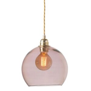 Lampa wisząca Rowan Ø22cm obsidian - Ebb&Flow – Lampy Rowan | bihome.pl