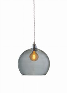 Lampa wisząca Rowan Ø28cm smokey grey - Ebb&Flow – Lampy Rowan | bihome.pl