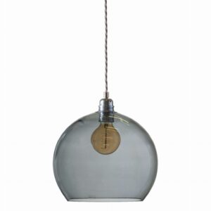 Lampa wisząca Rowan Ø28cm smokey grey - Ebb&Flow – Lampy Rowan | bihome.pl