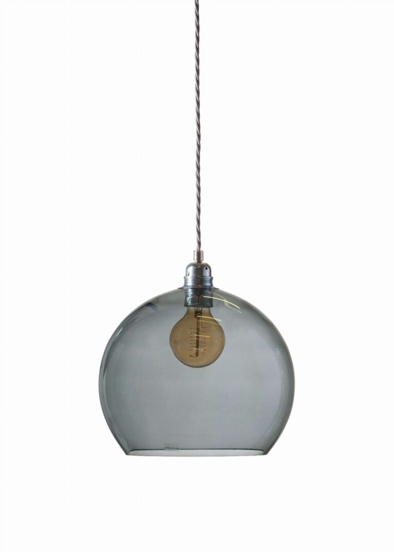 Lampa wisząca Rowan Ø28cm smokey grey - Ebb&Flow – Lampy Rowan | bihome.pl
