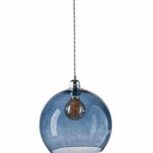 Lampa wisząca Rowan Ø28cm deep blue - Ebb&Flow – Lampy Rowan | bihome.pl