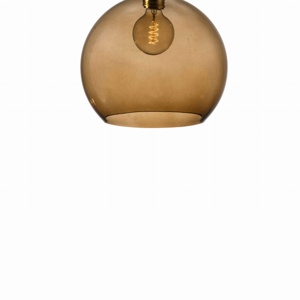 Lampa wisząca Rowan Ø28cm chestnut brown - Ebb&Flow – Lampy Rowan | bihome.pl