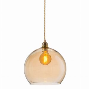 Lampa wisząca Rowan Ø28cm golden smoke - Ebb&Flow – Lampy Rowan | bihome.pl