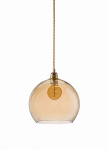 Lampa wisząca Rowan Ø28cm golden smoke - Ebb&Flow – Lampy Rowan | bihome.pl
