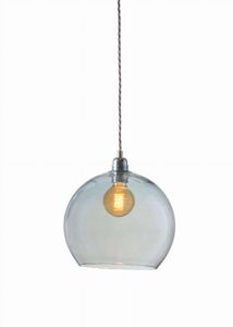 Lampa wisząca Rowan Ø28cm topaz blue - Ebb&Flow – Lampy Rowan | bihome.pl