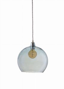 Lampa wisząca Rowan Ø28cm topaz blue - Ebb&Flow – Lampy Rowan | bihome.pl