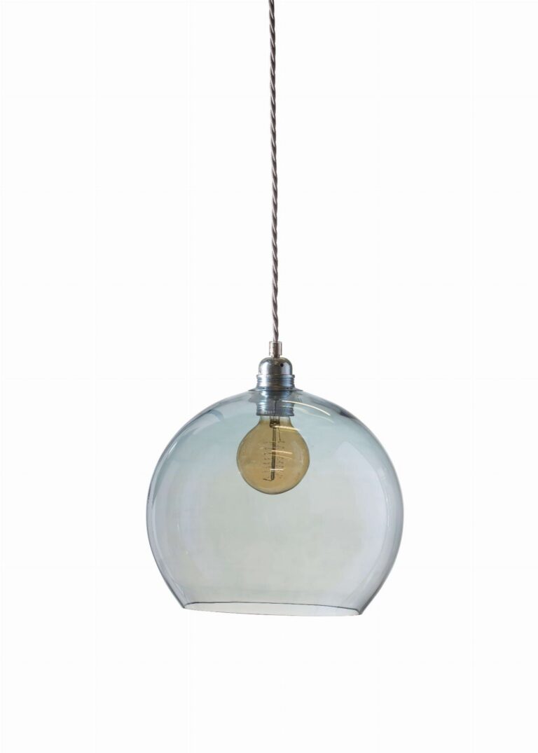Lampa wisząca Rowan Ø28cm topaz blue - Ebb&Flow – Lampy Rowan | bihome.pl