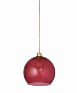 Lampa wisząca Rowan Ø28cm ruby - Ebb&Flow – Lampy Rowan | bihome.pl