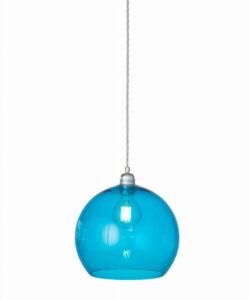 Lampa wisząca Rowan Ø28cm pool blue - Ebb&Flow – Lampy Rowan | bihome.pl