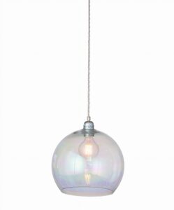 Lampa wisząca Rowan Ø28cm chameleon silver - Ebb&Flow – Lampy Rowan | bihome.pl