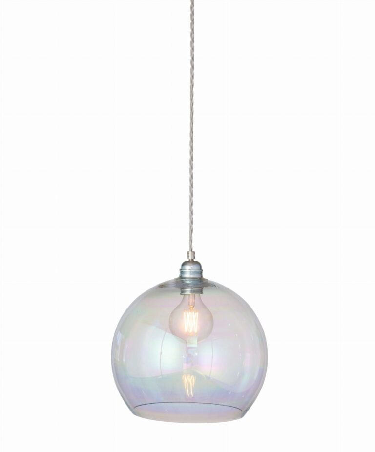 Lampa wisząca Rowan Ø28cm chameleon silver - Ebb&Flow – Lampy Rowan | bihome.pl
