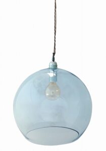Lampa wisząca Rowan Ø39 cm topaz blue - Ebb&Flow – Lampy Rowan | bihome.pl