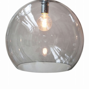 Lampa wisząca Rowan Ø39 cm smokey grey - Ebb&Flow – Lampy Rowan | bihome.pl
