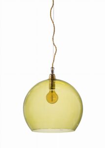Lampa wisząca Rowan Ø39 cm olive - Ebb&Flow – Lampy Rowan | bihome.pl