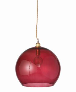 Lampa wisząca Rowan Ø39 cm ruby - Ebb&Flow – Lampy Rowan | bihome.pl