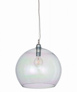 Lampa wisząca Rowan Ø39 cm chameleon silver - Ebb&Flow – Lampy Rowan | bihome.pl