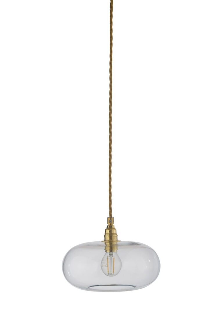 Lampa wisząca Horizon Ø21cm clear gold - Ebb&Flow – Lampy Horizon | bihome.pl