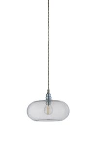Lampa wisząca Horizon Ø21cm clear silver - Ebb&Flow – Lampy Horizon | bihome.pl