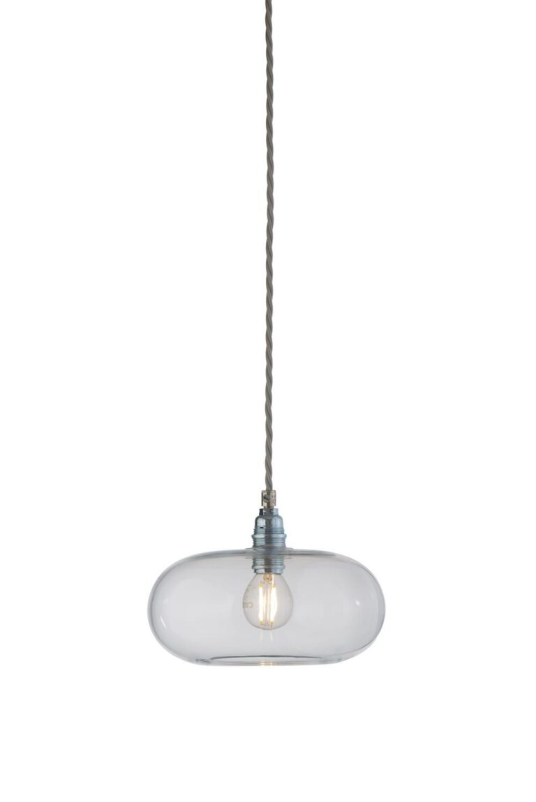 Lampa wisząca Horizon Ø21cm clear silver - Ebb&Flow – Lampy Horizon | bihome.pl