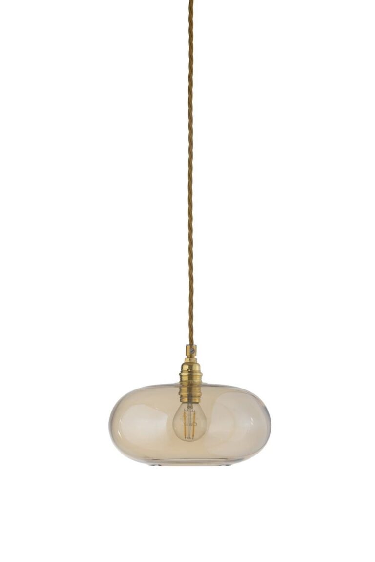 Lampa wisząca Horizon Ø21cm golden smoke - Ebb&Flow – Lampy Horizon | bihome.pl