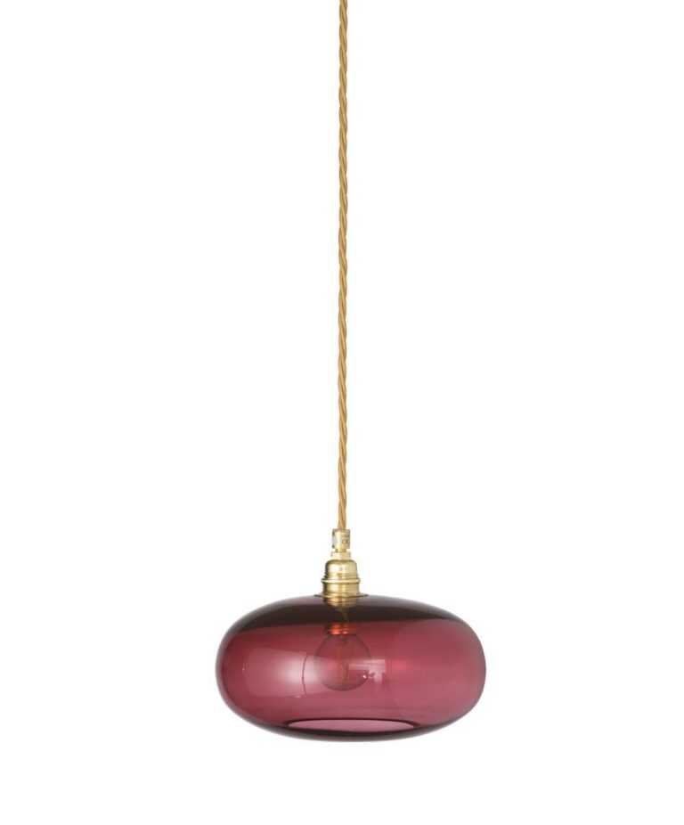 Lampa wisząca Horizon Ø21cm ruby - Ebb&Flow – Lampy Horizon | bihome.pl