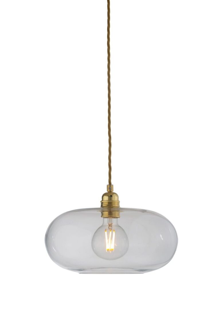 Lampa wisząca Horizon Ø29cm clear gold - Ebb&Flow – Lampy Horizon | bihome.pl