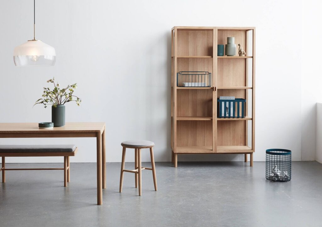 Stół Ground 100x200 dąb Hubsch – Stoły | bihome.pl